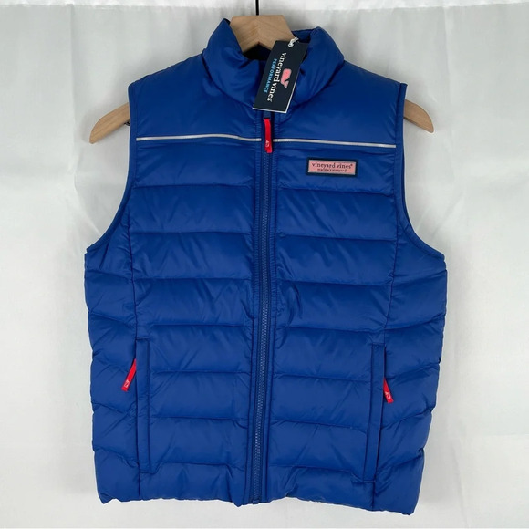 Vineyard Vines Other - Vineyard Vines Large Martha’s Vineyard Unisex Nor’Easter Blue ZipUp Puffer Vest